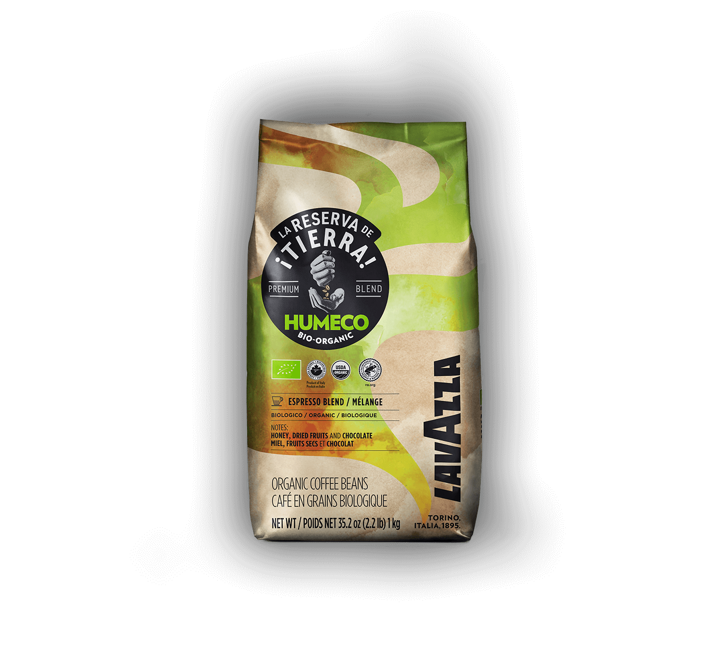 La Reserva de ¡Tierra! Humeco Bio-Organic Bohnen