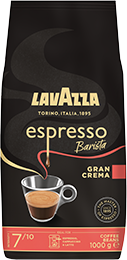 Espresso Barista Gran Crema Bohnen