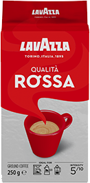 Qualità Rossa gemahlener Kaffee