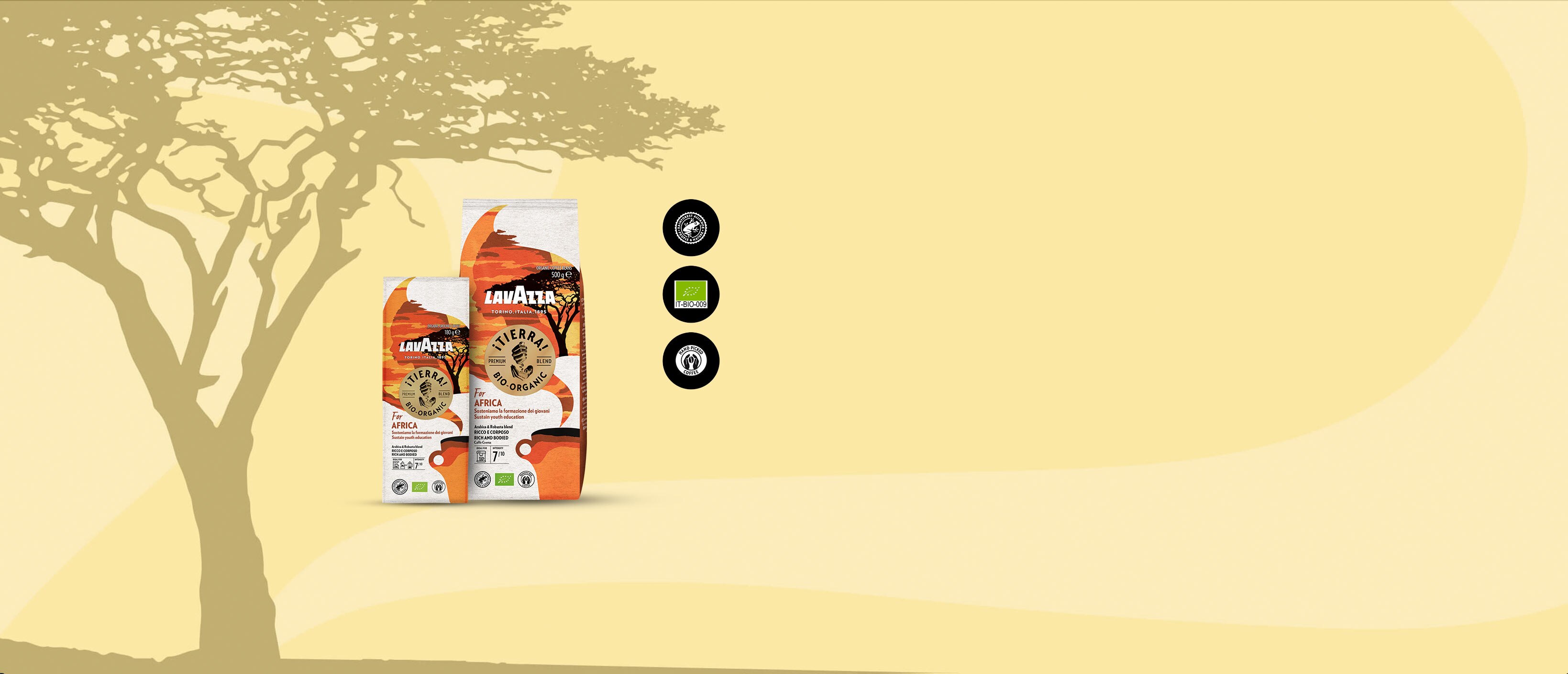 Lavazza ¡Tierra! Bio-Organic for Africa